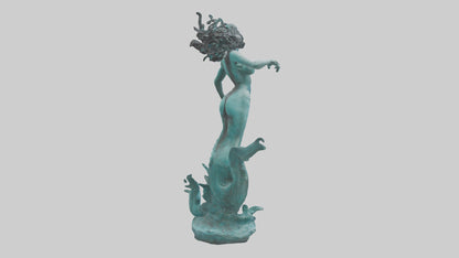 Sirens Call statue model 3D model