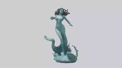 Sirens Call statue model 3D model