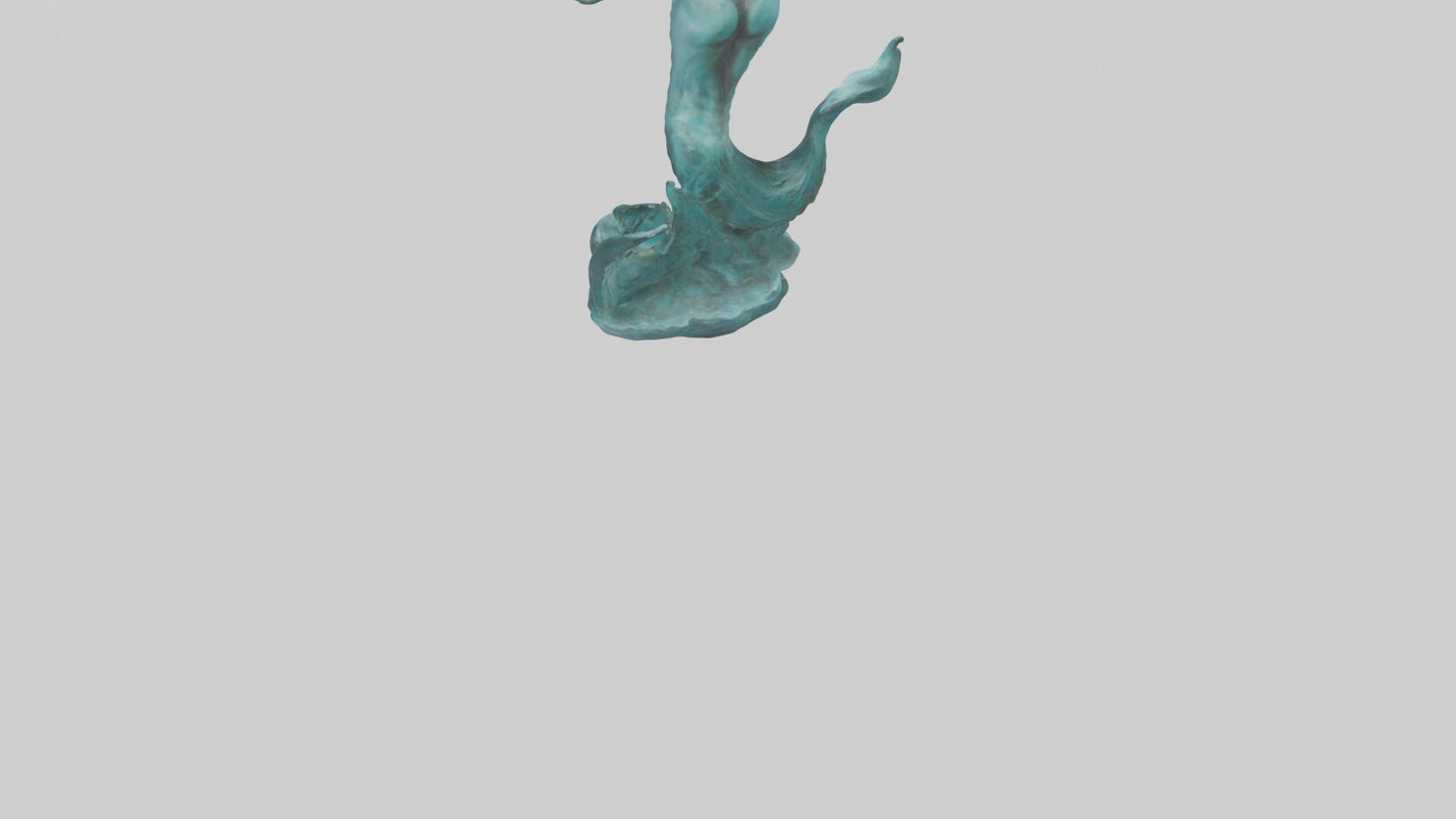 Sirens Call statue model 3D model