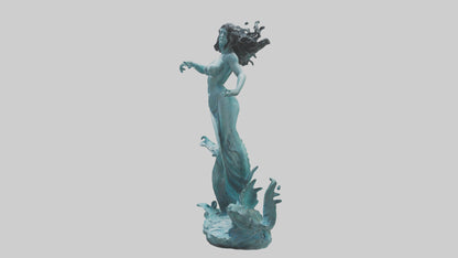 Sirens Call statue model 3D model