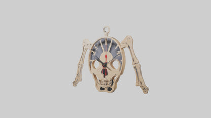 Skeleton Wall Clock model 3D model