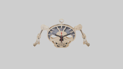Skeleton Wall Clock model 3D model