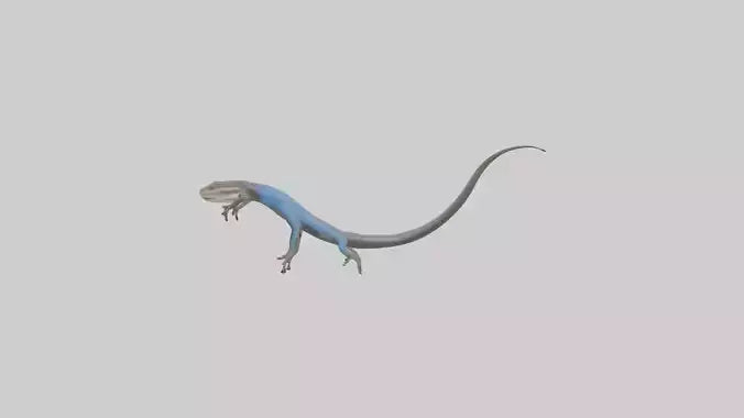 Skink darting model 3D model