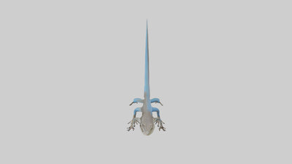 Skink darting model 3D model