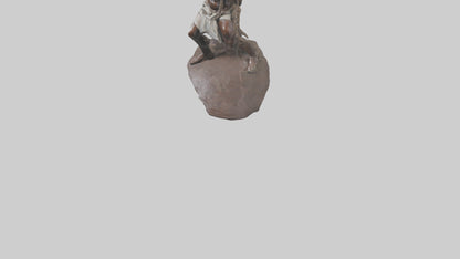 Slave Resistance statue model 3D model