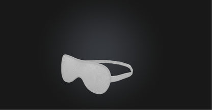 3D model Sleeping mask VR / AR / low-poly