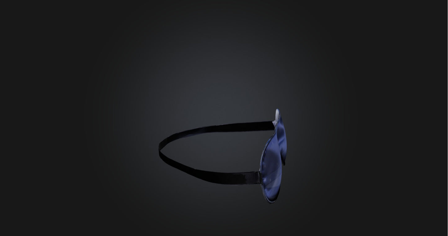 3D model Sleeping mask VR / AR / low-poly