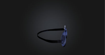 3D model Sleeping mask VR / AR / low-poly