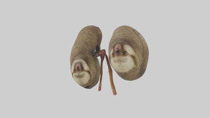 Sloth Kidneys 3D model