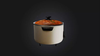 3D model Slow cooker VR / AR / low-poly