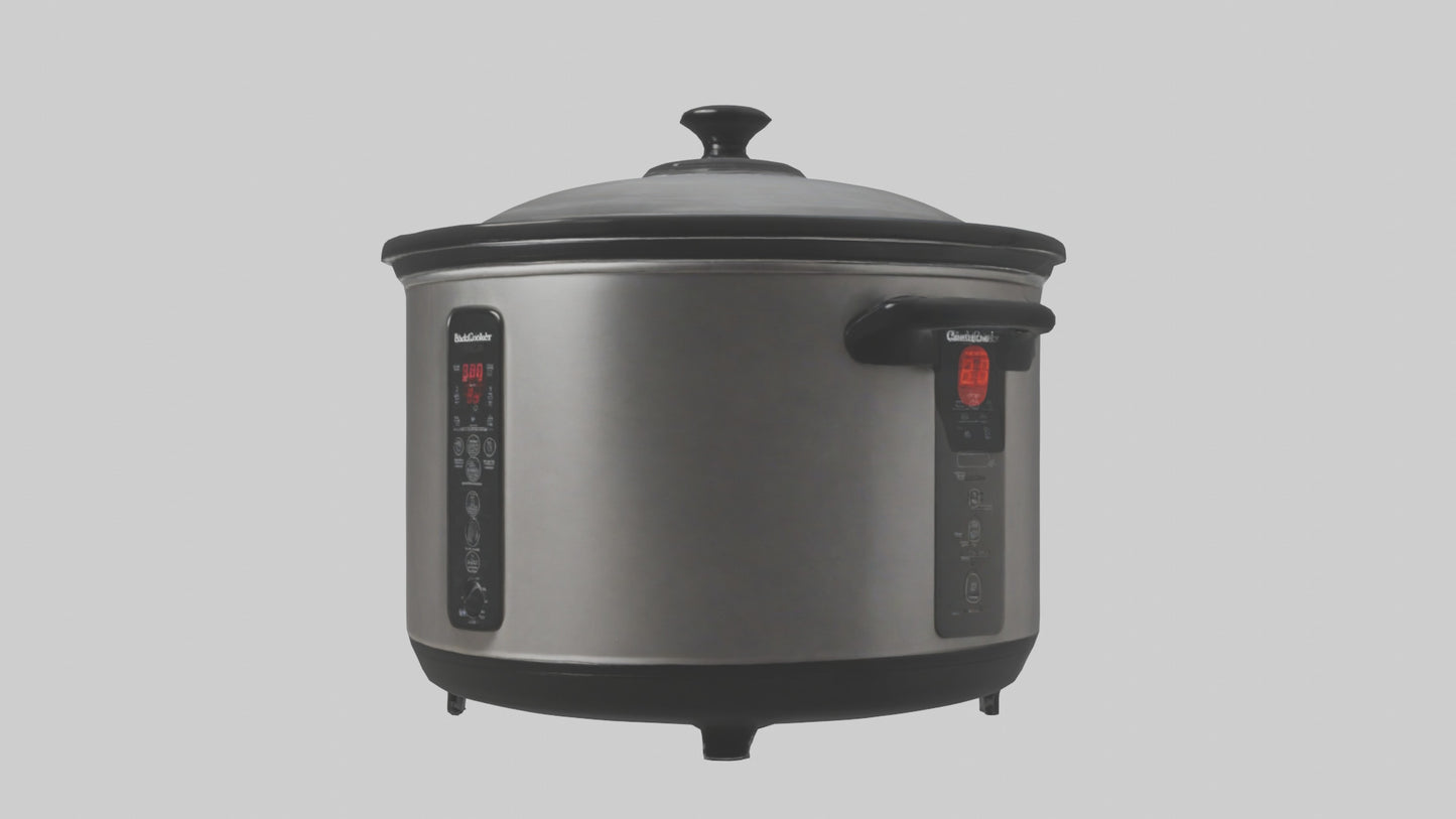 Slow cooker model 3D model