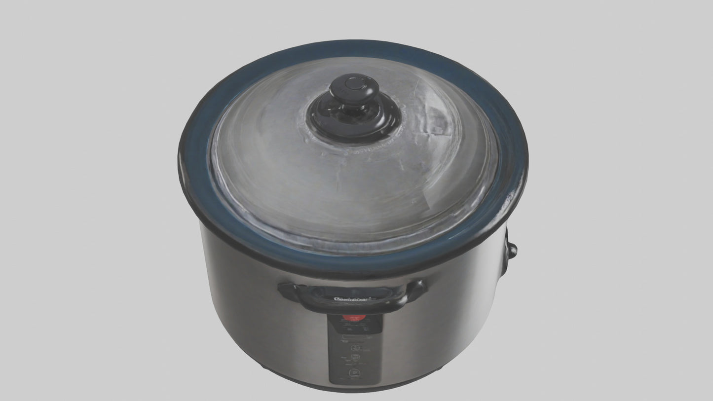 Slow cooker model 3D model