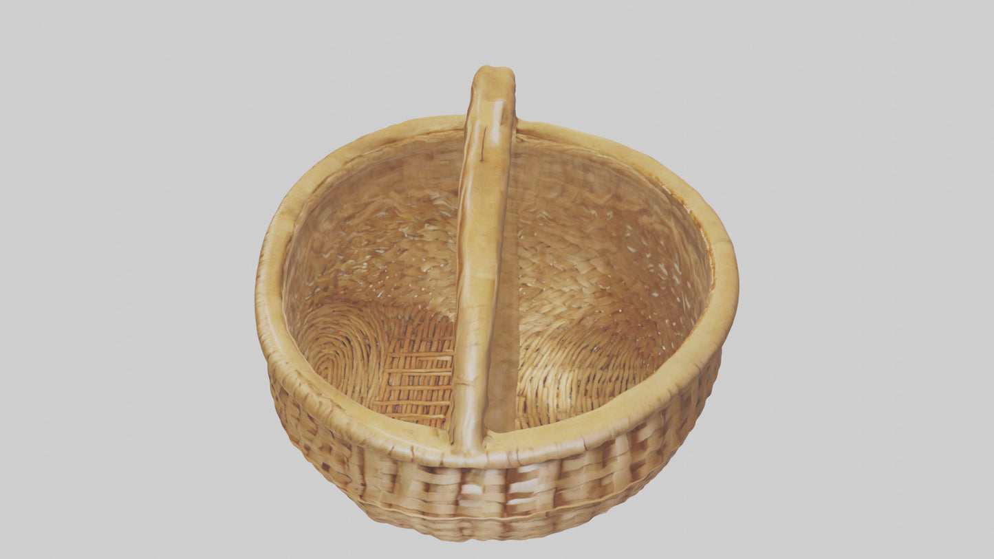 Small Basket model 3D model