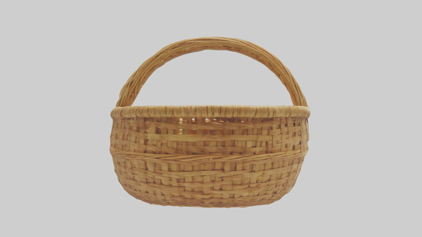 Small Basket model 3D model