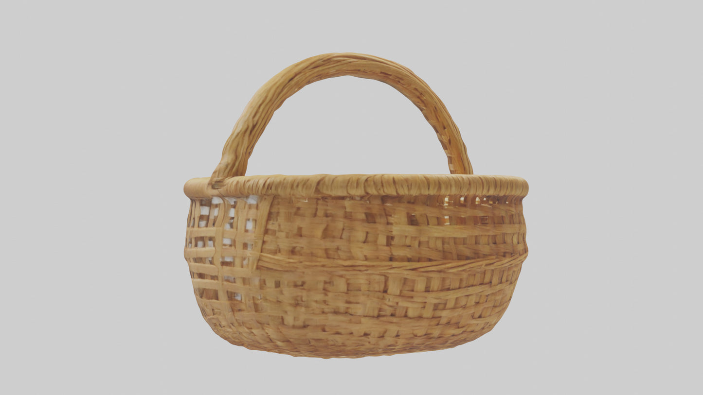 Small Basket model 3D model
