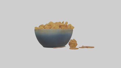 Snack Bowl model 3D model
