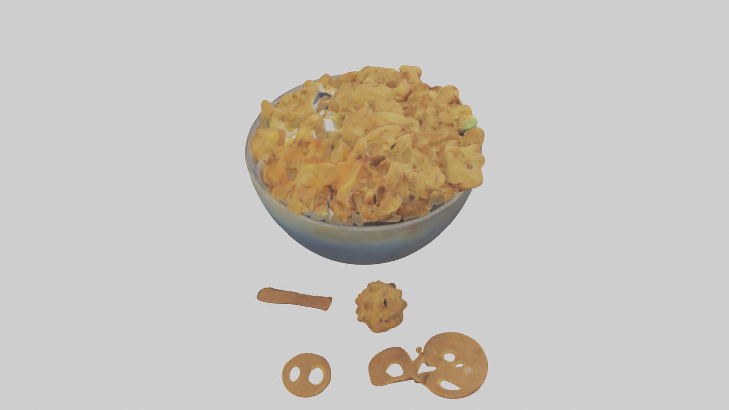 Snack Bowl model 3D model