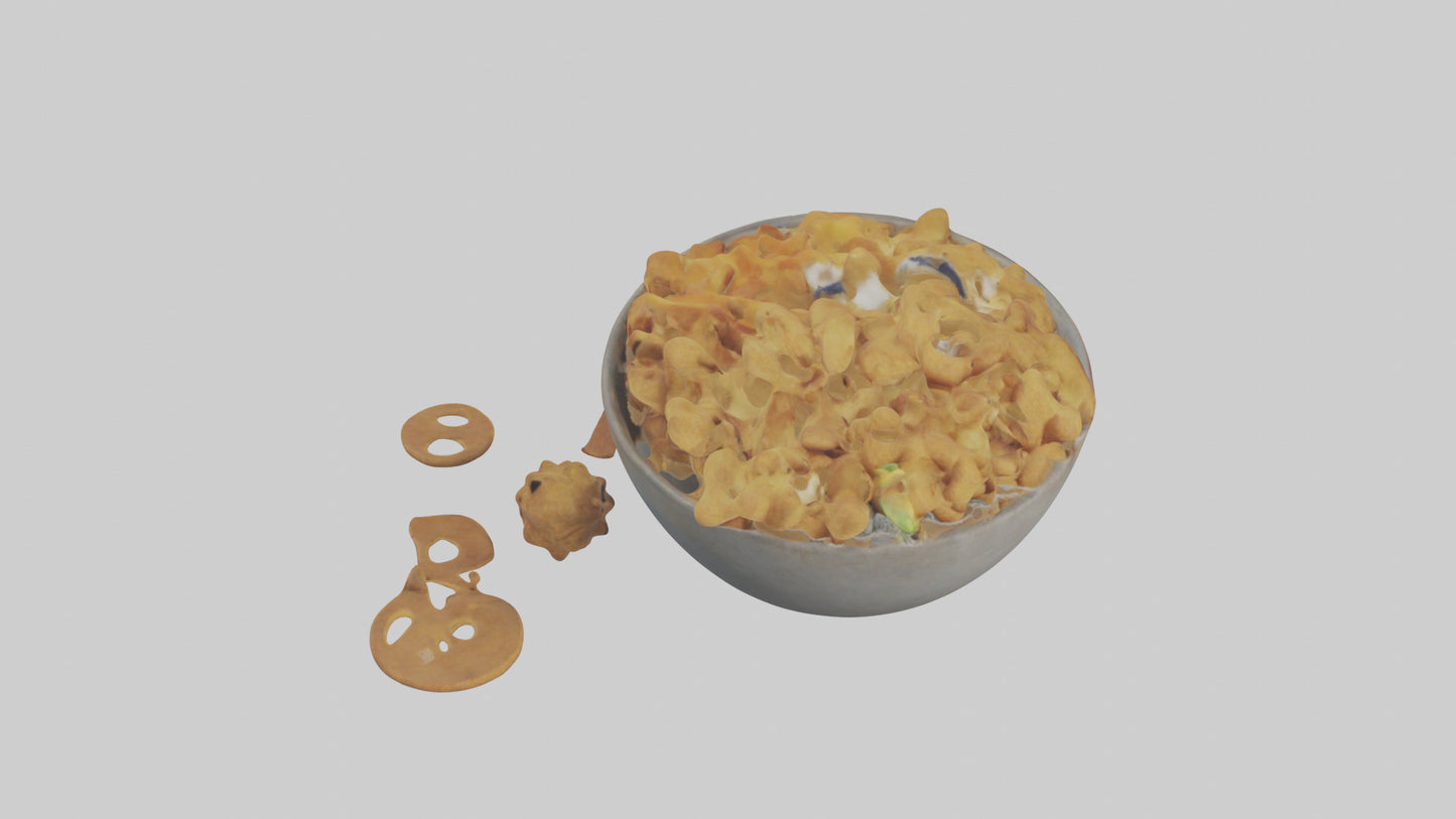 Snack Bowl model 3D model