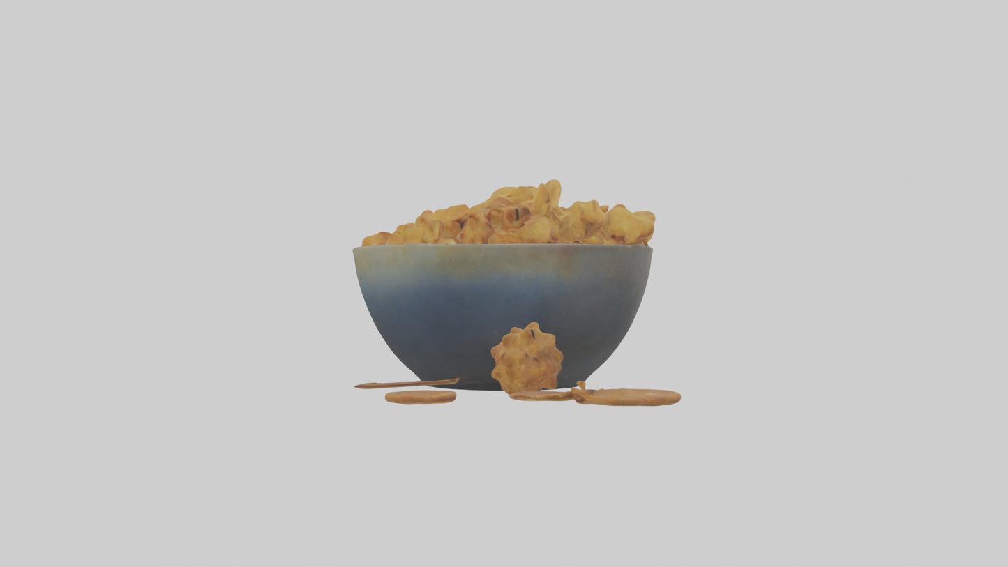 Snack Bowl model 3D model