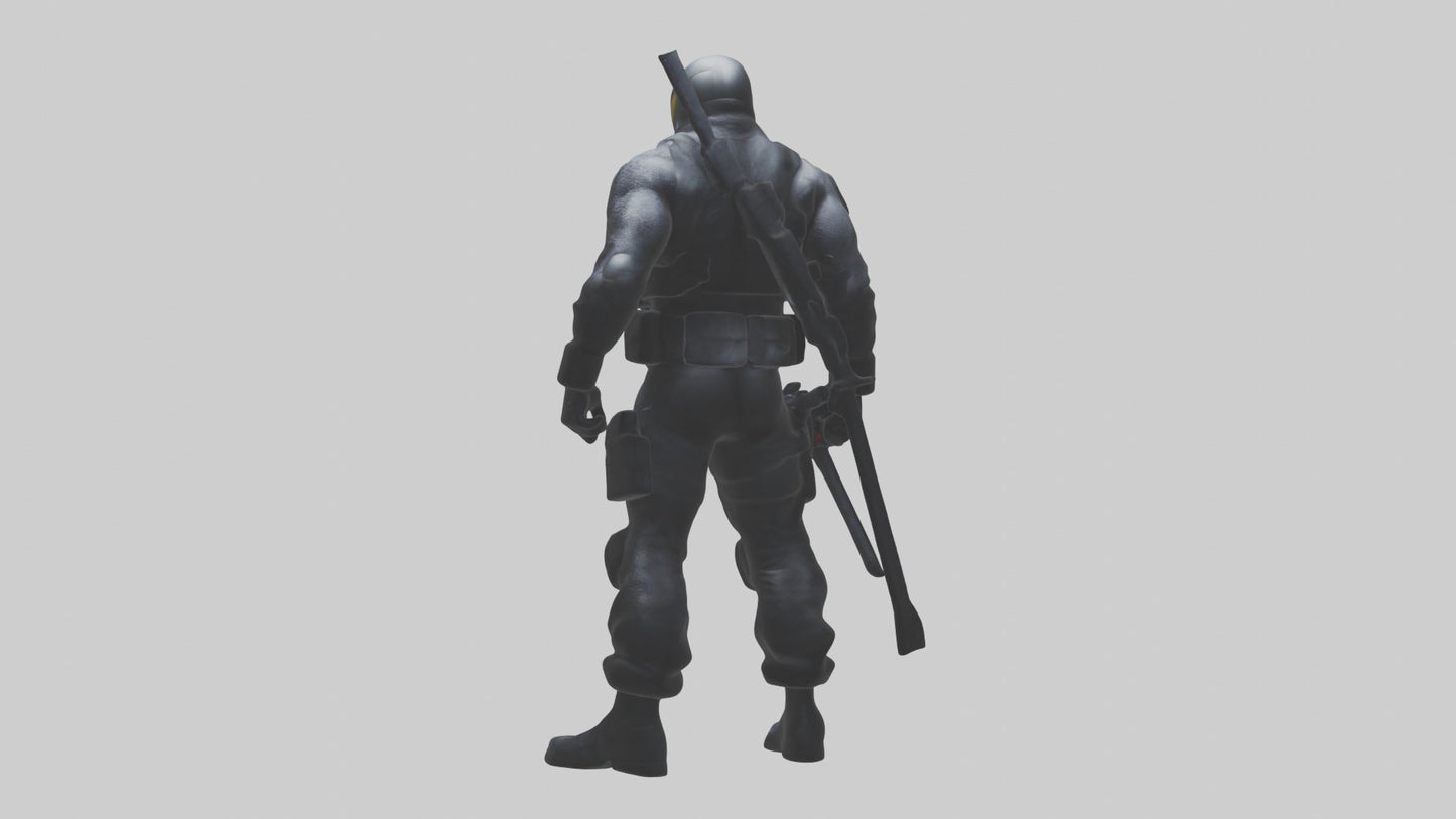 Snake Eyes 3D model