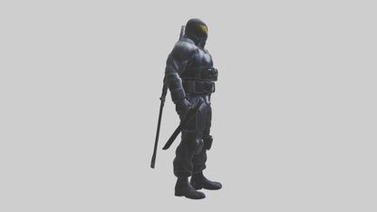 Snake Eyes 3D model
