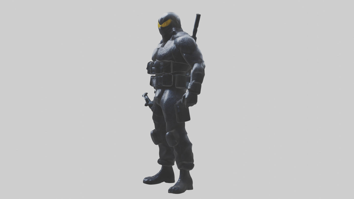 Snake Eyes 3D model