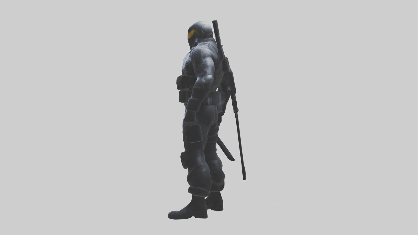 Snake Eyes 3D model