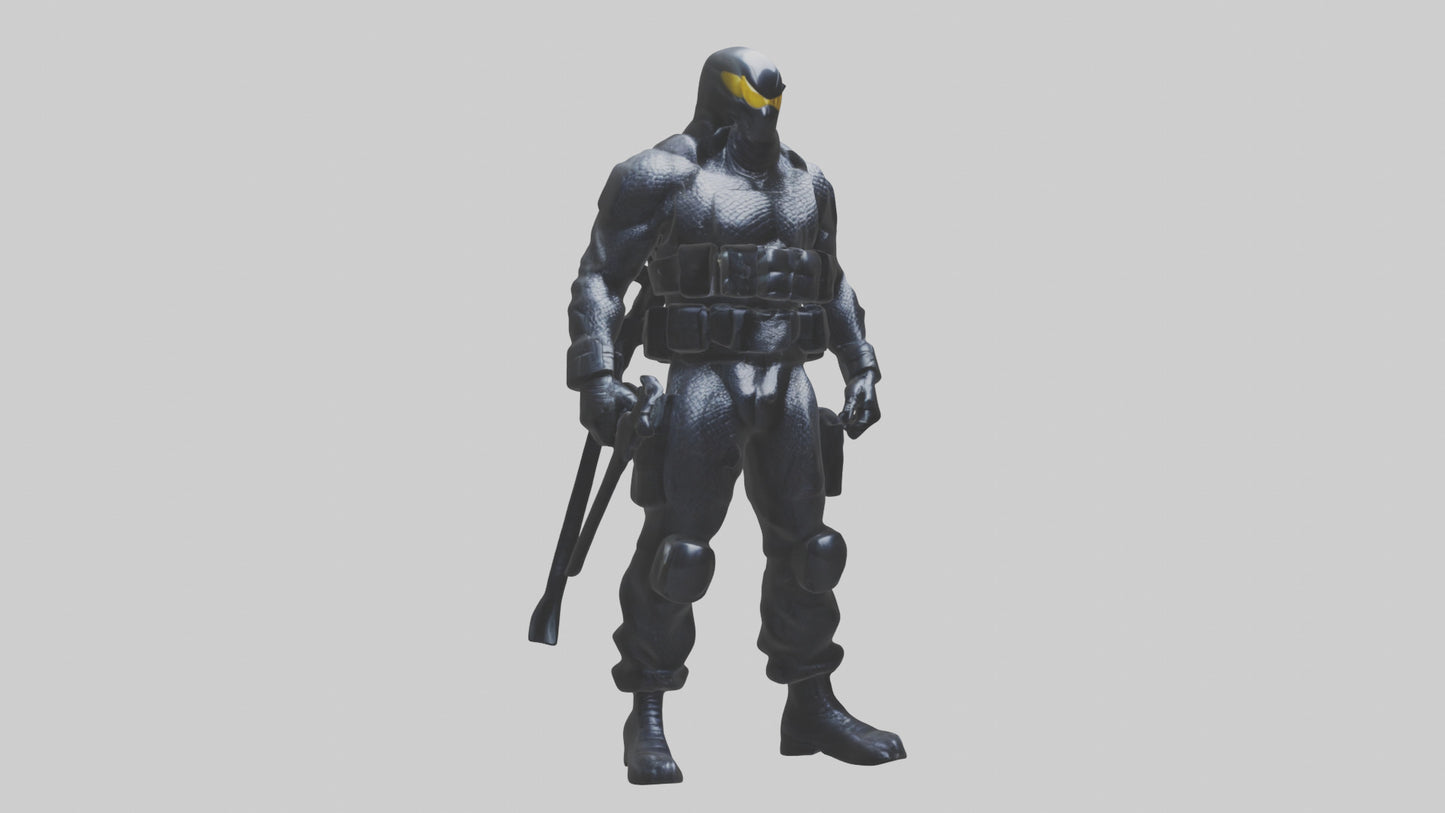 Snake Eyes 3D model