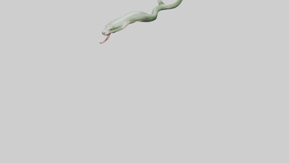 Snake Tongue Model 3D model