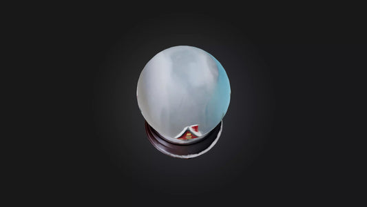 snow globe 3D model