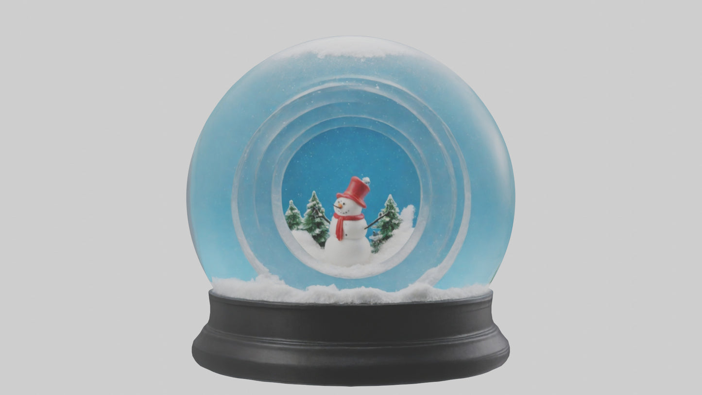 Snow Globe model 3D model