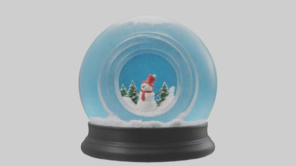 Snow Globe model 3D model