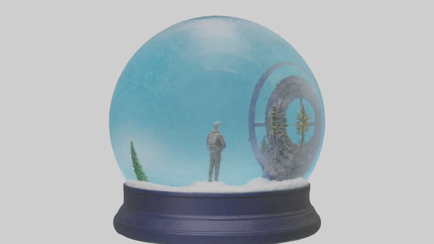 Snow Globe model 3D model