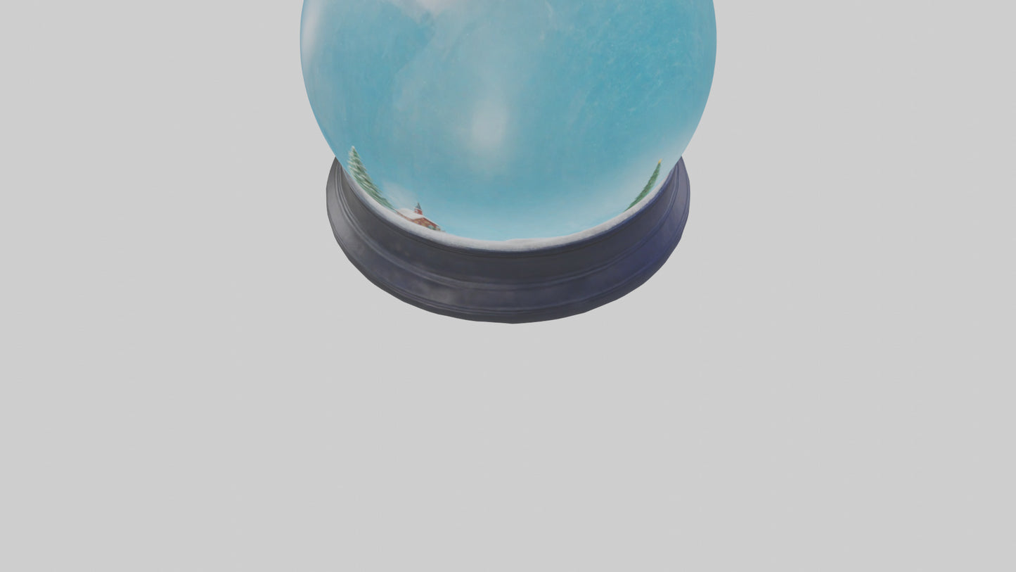 Snow Globe model 3D model