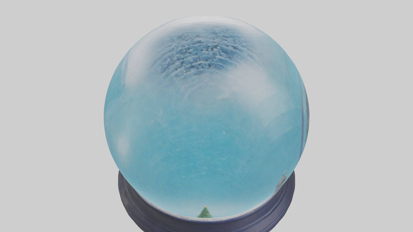 Snow Globe model 3D model