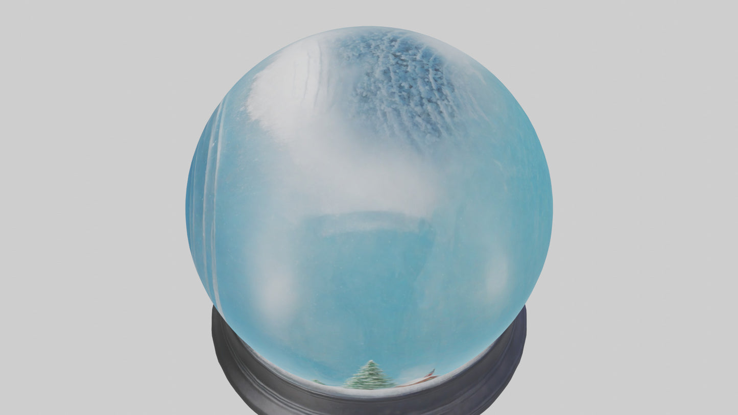 Snow Globe model 3D model