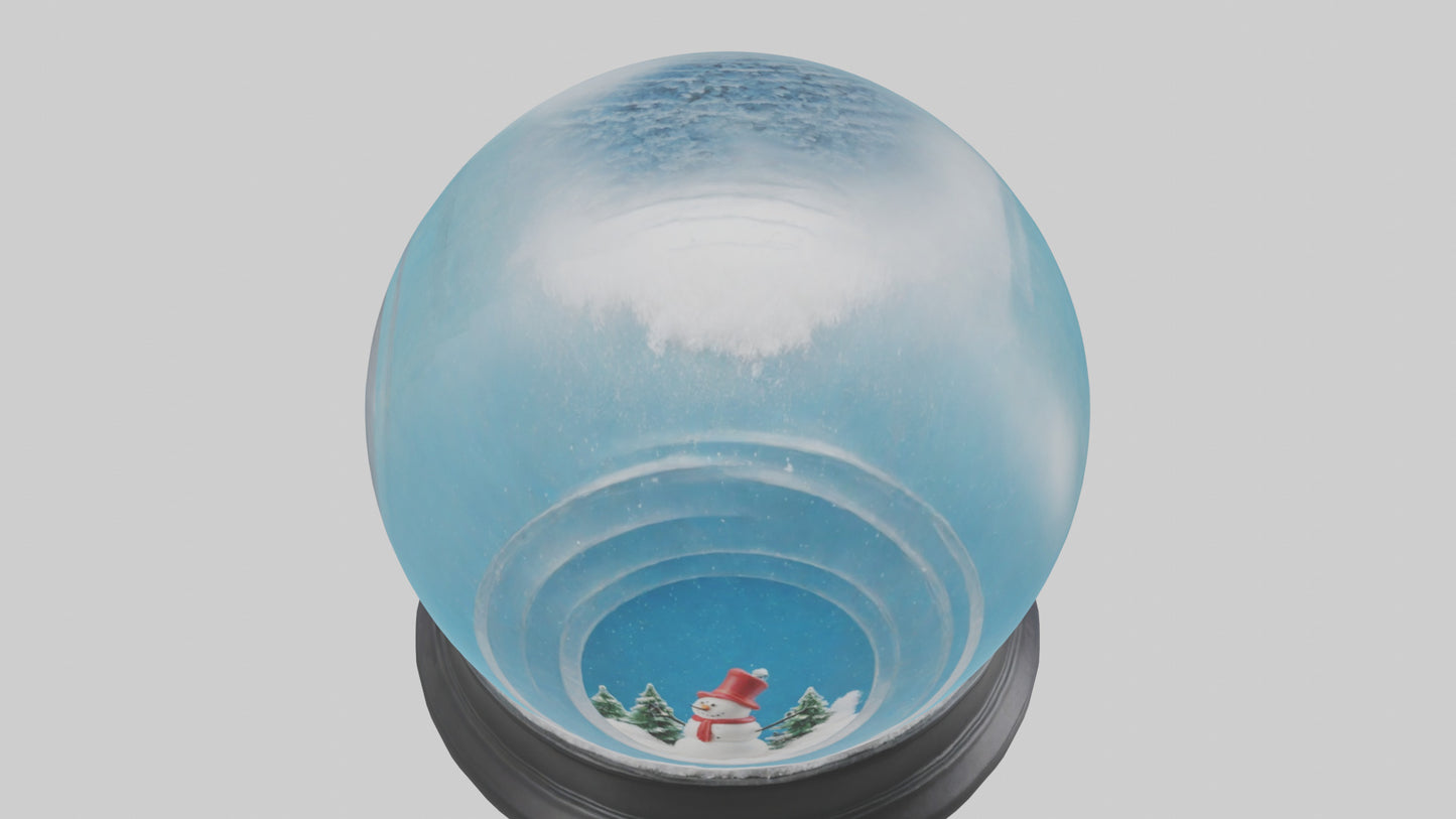 Snow Globe model 3D model