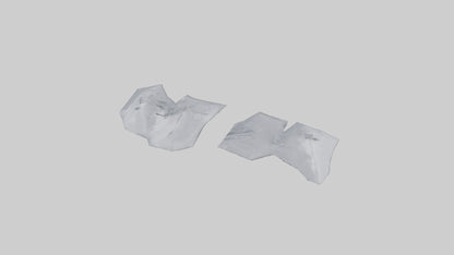 Snowcovered Bench model 3D model