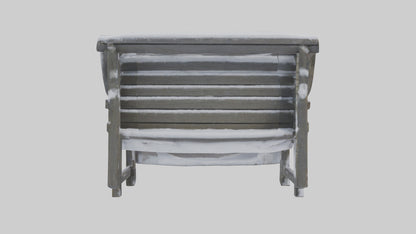 Snowcovered Bench model 3D model