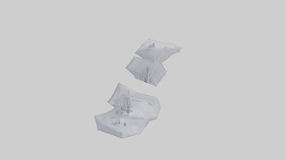 Snowcovered Bench model 3D model