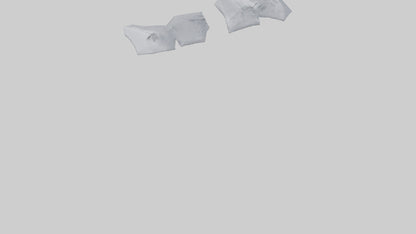 Snowcovered Bench model 3D model