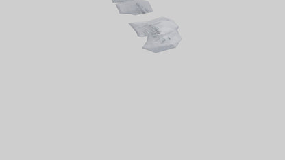 Snowcovered Bench model 3D model