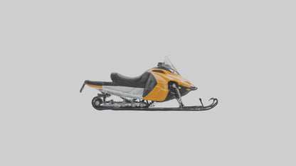 Snowmobile model 3D model
