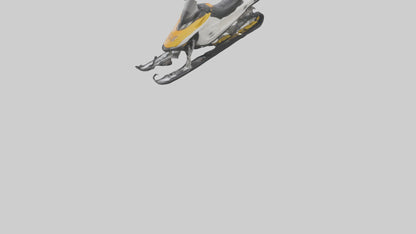 Snowmobile model 3D model