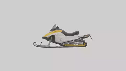 Snowmobile model 3D model