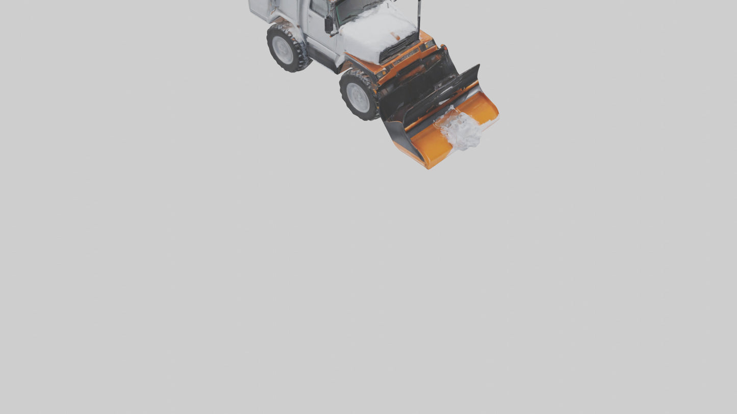 Snowplow Truck model 3D model