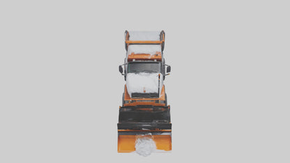 Snowplow Truck model 3D model