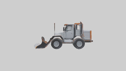 Snowplow Truck model 3D model