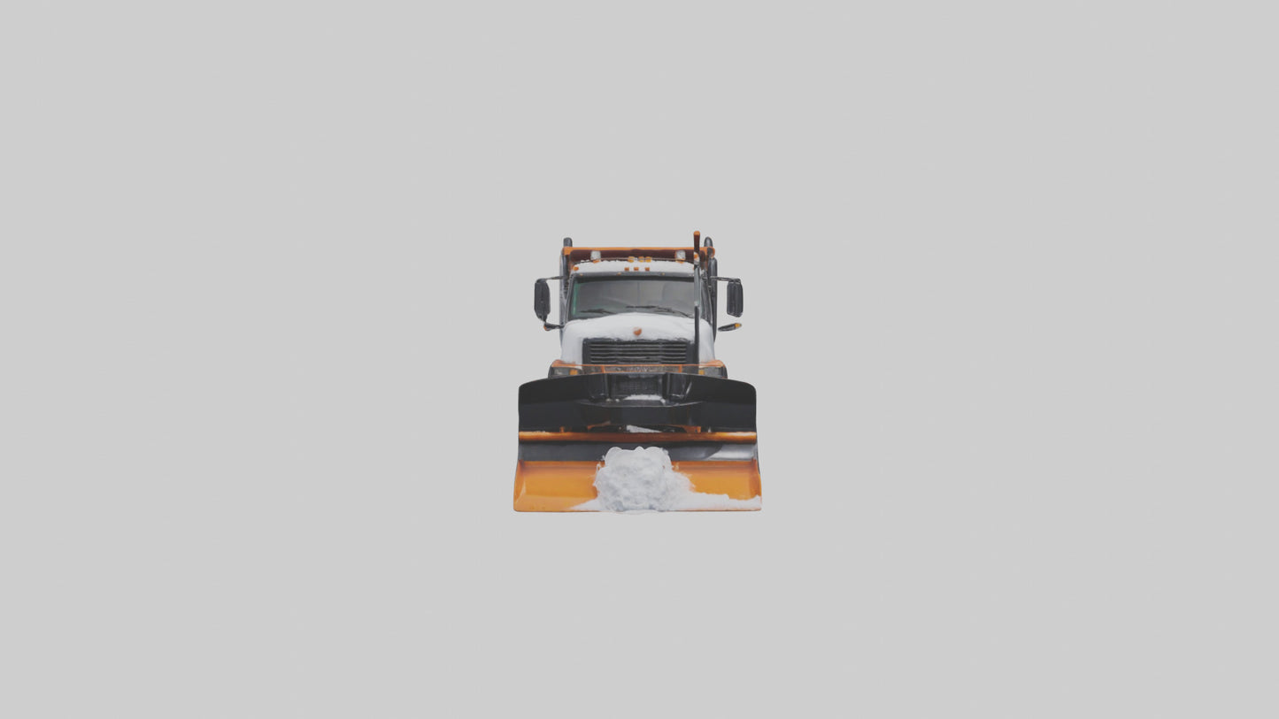 Snowplow Truck model 3D model