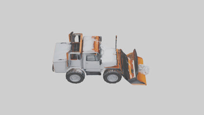 Snowplow Truck model 3D model